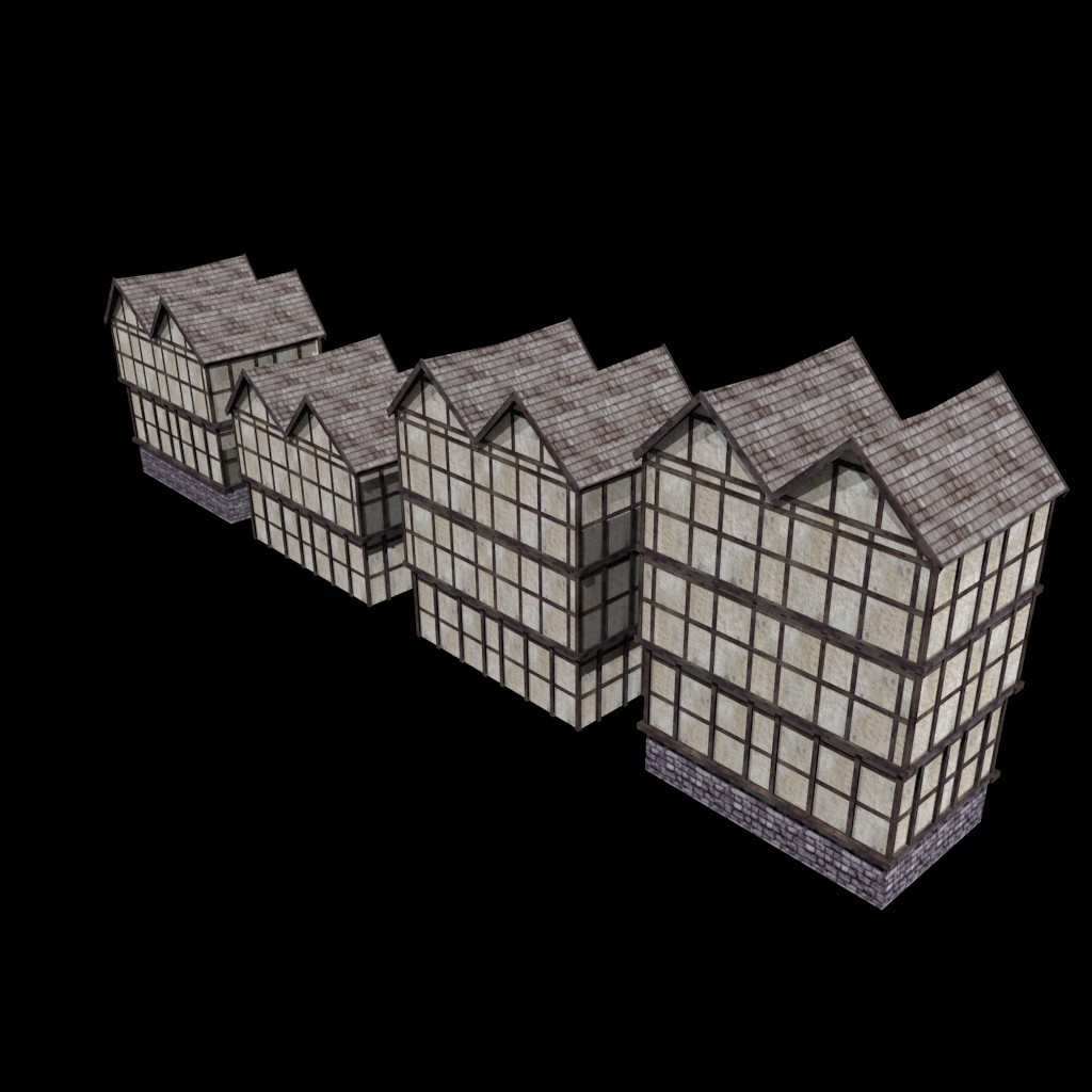 Medieval Modular Design: Buildings 1 preview image 1